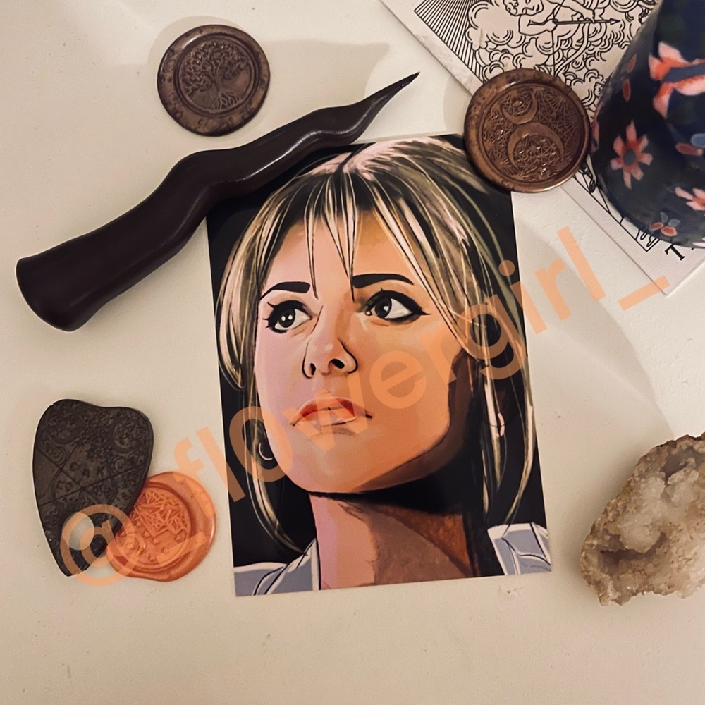 Buffy the Vampire Slayer original art print